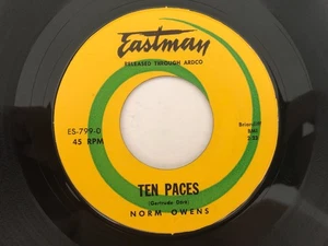 '59 Gunfighter Country Bop Rockabilly 45 NORM OWENS Ten Paces EASTMAN hear - Picture 1 of 2