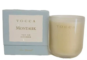 TOCCA Montauk Luxury High-End Salt Air Cucumber Scented Candle 10 oz, USA New - Picture 1 of 8