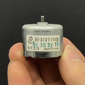 MABUCHI RF-310T-11400 D/V 5.9V 7200RPM Micro 24mm Round Spindle Motor 2mm shaft - Picture 1 of 12