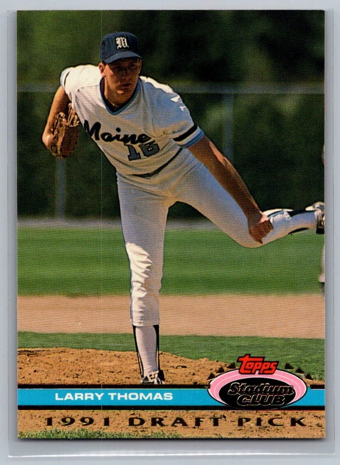1992 Stadium Club Dome #186 Larry Thomas - Image 1 of 1