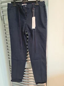 SPRIT Ladies Chinos Trousers Size 12 Colour Dark Blue - Picture 1 of 6