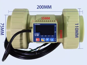1PC New Fotek ATP-50-RS-PP-5M Paddle Wheel Flow Meter Brand Free Ship - Picture 1 of 3