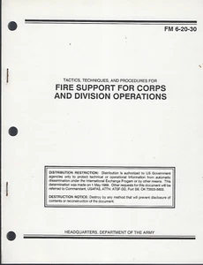 Historical book Fire Support for Corps and Division Operations - Imagen 1 de 1