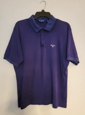 Vintage Spalding Navy Blue Short Sleeve Polo Men's Size XL - Image 1 of 4