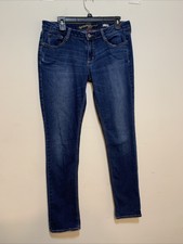Womens Arizona Jean Co Super Skinny Light Blue Denim Skinny Jean Size 13 Average