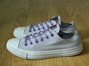 purple converse trainers