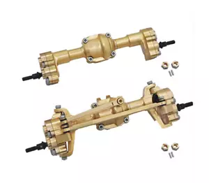 Heavy Brass Weights Portal Axle for 1/24 FMS FCX24 POWER WAGON RC Crawler Car - Picture 1 of 11