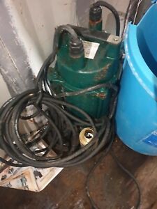 Zoeller Single Phase Water Transfer/sump Pump