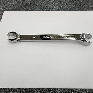 Snap-on Tools USA NEW 5/8" 11/16" SAE Double Flare Nut 6pt Line Wrench RXFS2022B - Picture 1 of 10