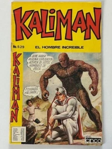 Kaliman Spanish Comic 529 (no Mexican comic) 4 Fantasticos La Mole Original - Picture 1 of 4