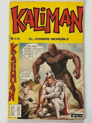 Kaliman Spanish Comic 529 (no Mexican comic) 4 Fantasticos La Mole Original - Image 1 of 4