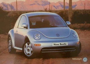 1999 VOLKSWAGEN BEETLE car sales brochure. Czech text prospekt catalog depliant - Picture 1 of 2