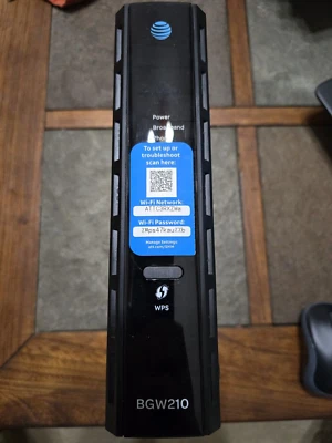 AT&T Arris BGW210-700: Gateway Wi-Fi Modem/Router Broadband, AC CAT5 - Image 1 of 4