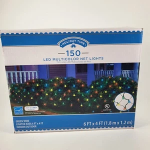 Holiday Time - 150 LED Multicolor Net lights - Picture 1 of 4
