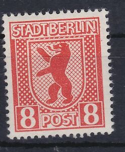  Berlin/Brandenburg Nr. 3 A  VIII, Plattenfehler, postfrisch