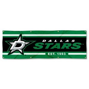 Dallas Stars Large 6 Foot Banner - Picture 1 of 5