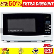 20L Microwave White 700 W 10 Power Levels Kitchen Defrost Child Lock 6 Auto Cook