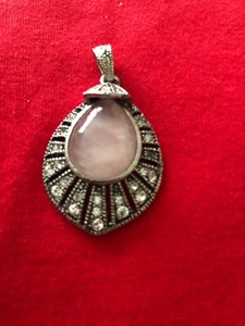 Rosa Stein/Metall Rutsche - Bild 1 von 3
