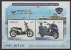 Malaysia 2003 Motorcycles and Scooters 1 Mini Sheet MUH