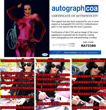 Dita Von Teese signed 8x10 Photo c PROOF Hot SEXY Burlesque Dancer ACOA COA