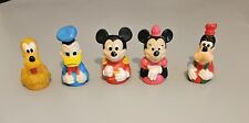 VINTAGE Disney FINGER PUPPETS Mickey Mouse Minnie Mouse Donald Duck Goofy Pluto
