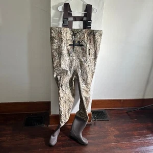 Realtree DryCode Waders Multicolor Real Tree Waterproof Fishing Chest Bibs M7 W9 - Picture 1 of 12