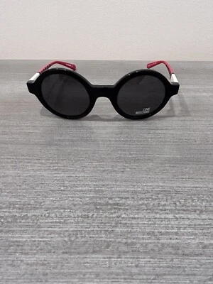 Gafas de sol Moschino ML50102 redondas negras/rojas Foto 1 de 4