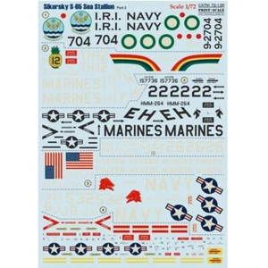 Calcomanía impresa escala 72-135 para avión 1:72 Sikorsky S-65 Sea Stallion parte 2 - Imagen 1 de 12