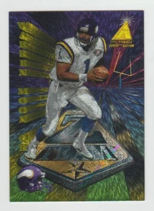 Warren Moon Vikings 1995 Pinnacle Zenith Z-TEAM #ZT15 Dulce Tarjeta Insertada Años 90 Salón de la fama - Imagen 1 de 2