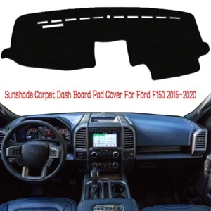 Alfombrilla de tablero anti-UV para Ford F-150 2015-2020 parasol alfombra tablero almohadilla cubierta - Imagen 1 de 9