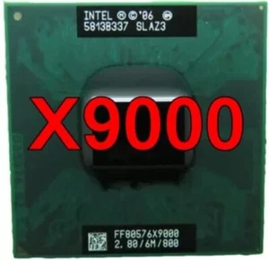 Intel Dual-Core X9000 SLAZ3 2.8G 800Mhz Socket P CPU - Picture 1 of 3