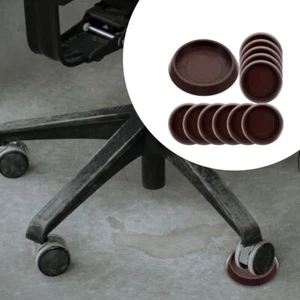 12 Pcs Furniture Floor Protectors Non-slip Couch Stoppers Table Leg Pad Bed - Picture 1 of 12
