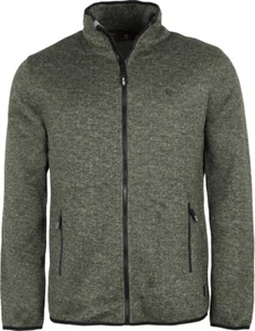 Indicode Herren Zipjacke Inwally in Army grün 55-692-600 - Bild 1 von 1