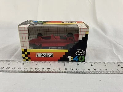 Vintage Polistil 1:40 Serie E Lauda #5 Brabham BT48 Parmalat Formula 1 Red NIB - Image 1 of 4