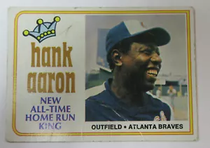 1974 Hank Aaron Topps #1 (#611AK) - Picture 1 of 2