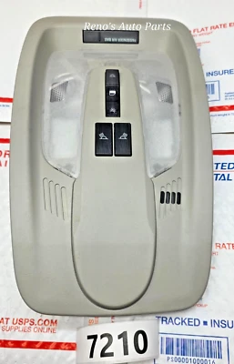 GMC Terrain Chevrolet Equinox 2010-2016 consola superior mapa domo lámpara luz Foto 1 de 4