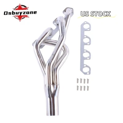 Cabezal de acero inoxidable pulido para Ford 1974-1980 Pinto último modelo / Mustang 2,3 L nuevo Foto 1 de 4