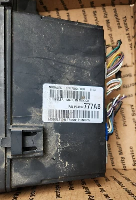 2010 Dodge Avenger Chrysler Sebring TIPM Totally Integrated FUSE BOX P04692777AB - Image 1 of 4