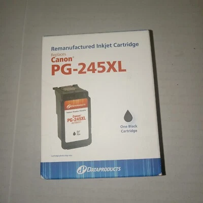 DataProducts Inkjet Cartridge BLACK Replaces Canon PG-245XL NEW Ink - Image 1 of 3