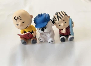 SNOOPY Peanuts Figures Charlie Brown Linus Olaf Collectible - Picture 1 of 2