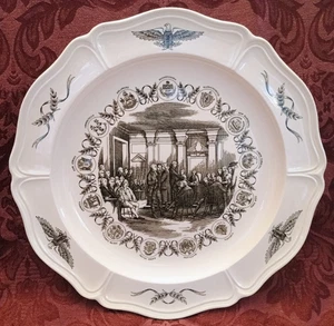 Wedgwood Bicentennial Earthenware 12-1/2" Chop Plate (Round Platter) -Very Nice! - Picture 1 of 1