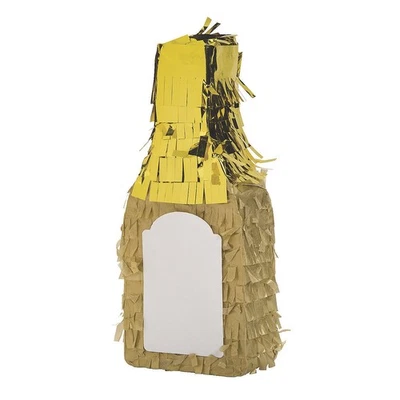 Mini Blank Champagne Pinata Decorations, Party Decor, 6 Pieces - Image 1 of 2