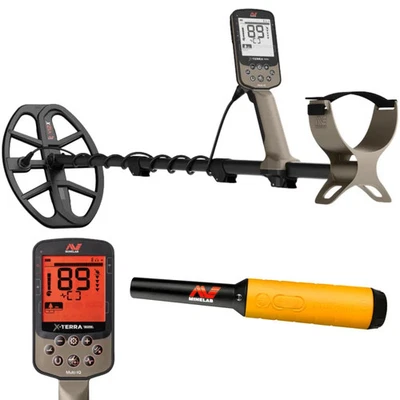 Minelab X-Terra Elite Metal Detector (3707-0002) + omaggio Pro Find 35 (3226-0003