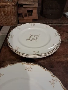Juego de 4 platos de cena Royal Doulton English Fine Bone China Monteigne H.4594, - Imagen 1 de 4