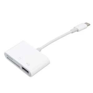 3 In 1 USB C Memory Card Reader Multiport 500M/S Stable Transmission Plug A XXL - Photo 1 sur 12