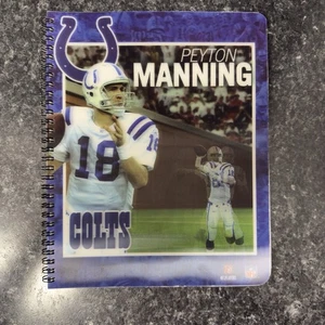 NFL Indianapolis Colts Peyton Manning 2006 3-D Motion Imaging Notebook - unbenutzt - Bild 1 von 13