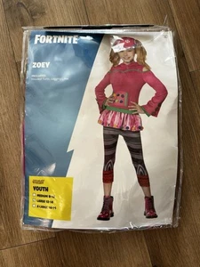 Brand New Fortnite Zoey Costume Youth Size Large 12-14 Spirit Halloween Costume - Picture 1 of 6