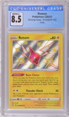 Pokémon Rotom #SV038/SV122 English CGC 8.5 2021 Pokémon Shining Fates - Image 1 of 2