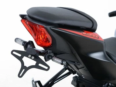 Support de plaque R&G RACING noir Suzuki GSX-R125 - Photo 1/4