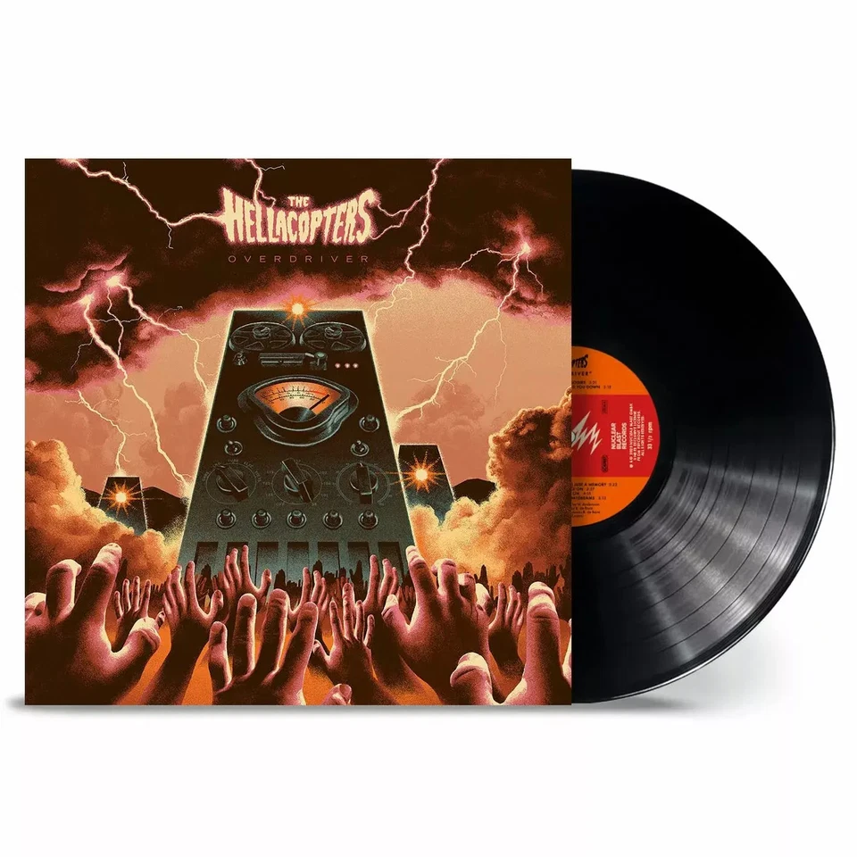 THE HELLACOPTERS - Overdriver [BLACK LP] - Bild 1 von 1